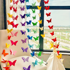 18pcs Butterfly Paper Birthday Party Decoration Set