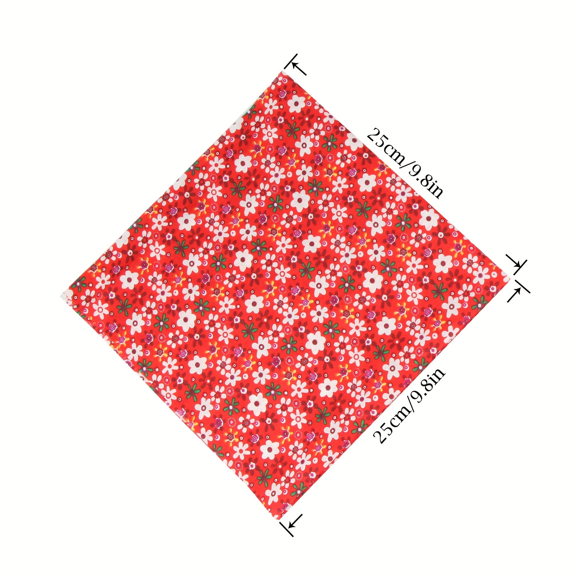 7pcs DIY Floral Fabric Patchwork Sewing Quilting Scrapbooking