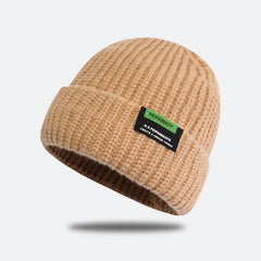 Women's Winter Beanie Knit Hat Warm Knitted Hat Solid Year Gift