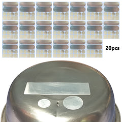 20pcs Aluminum Patch Repair Kit for Cookware - High Temperature Resistance