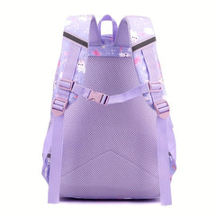 Kids Schoolbag w/ Spine Protection Large Capacity Backpack
