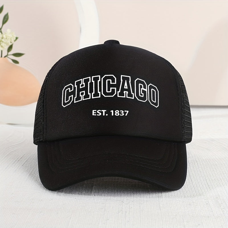 Teen CHICAGO Adjustable Sun Protection Baseball Cap