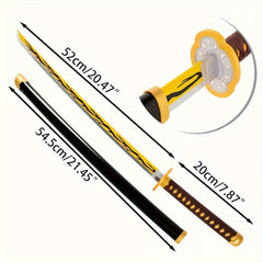 Wooden Anime Sword Samurai Katana Sword Halloween Cosplay Prop