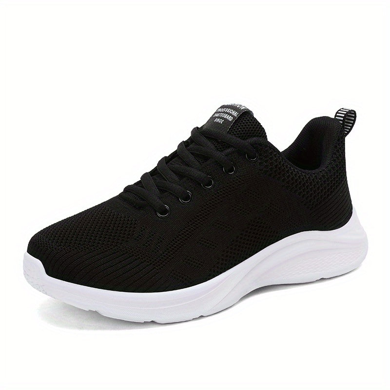 Breathable Ombre Lace Up Women's Running Shoes