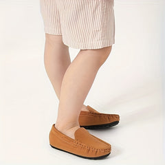 Boys Low Top Loafer Shoes Lightweight Slip On Comfortable Non Slip Shoes