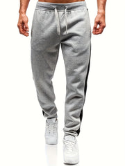Men's Side Tape Drawstring Sweatpants Casual Jogger Pants