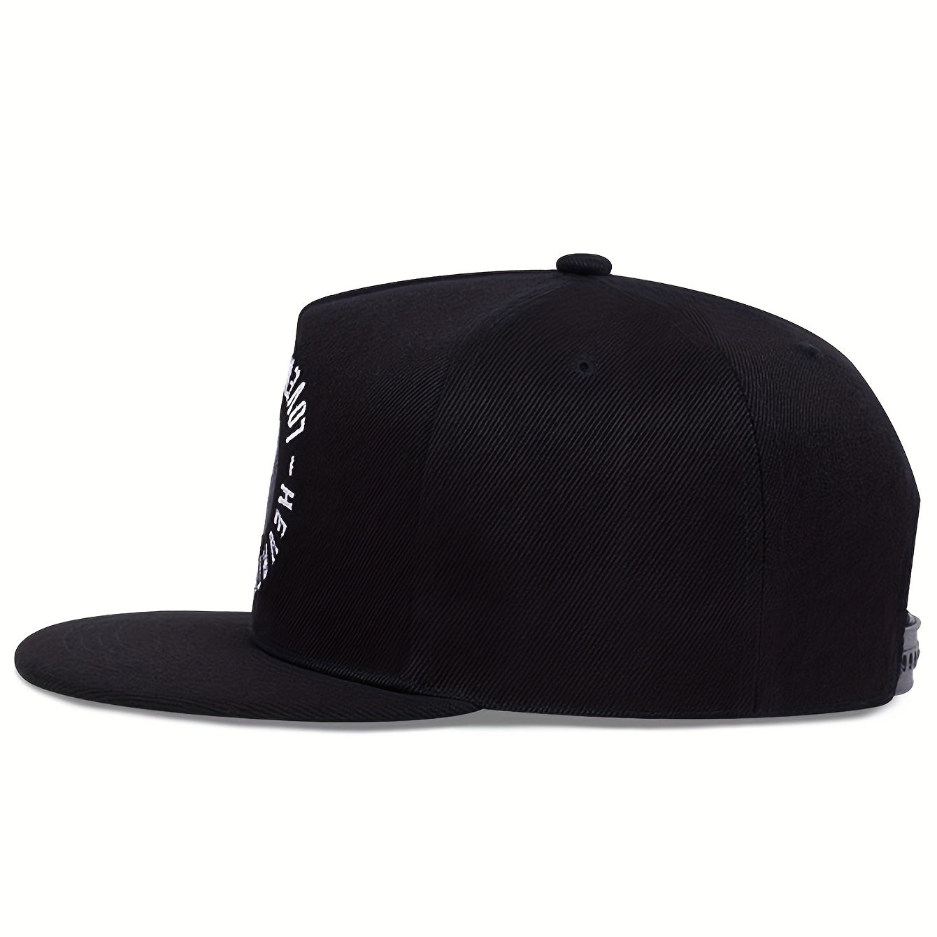 Men's Classic Flat Brim Hat for Summer Outdoor