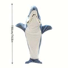 Shark Blanket Pajamas Plush Toy for Adults
