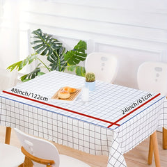 Clear Desk Cover Protector PVC Table Cloth Bedside Table Mat