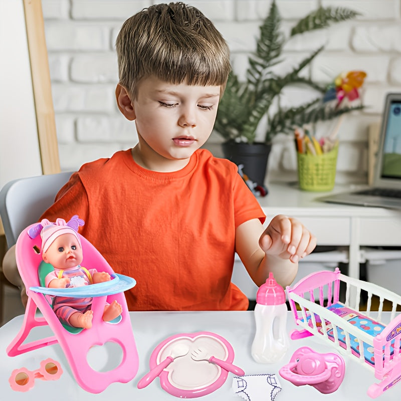 10pcs Doll Accessories Party Game Set for Children Over 3 Years Old