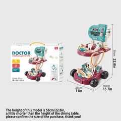 Kids' Medical Play Stroller with Realistic Details