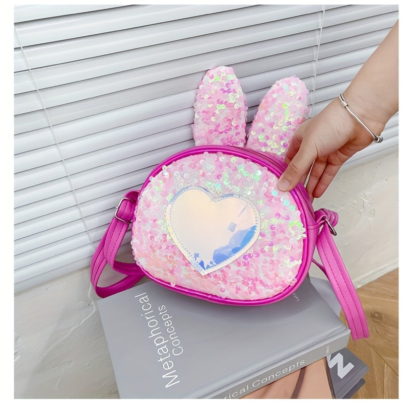 Girls Rabbit Ears Princess Messenger Bag Single Shoulder Bag