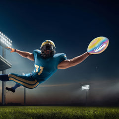 American Reflective Rugby PU Football for Competition Training