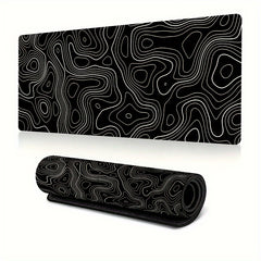 XL Gaming Mouse Pad Non Slip Rubber Base Stitched Edges - Home Office Gaming