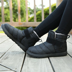 Men's Camo Snow Boots Warm Fleece Ankle Boots