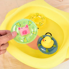 Fun Swimming Ring Toy for Kids - Brighten Up Bath Time!