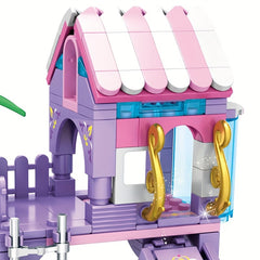DIY Treehouse Assembly Toy 172pcs ABS Material Building Blocks