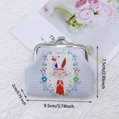Girls Coin Purse Rabbit Pattern Coin Purse Bag Birthday Gift