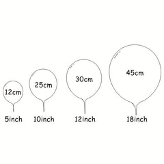 168pcs Avocado Balloon Garland Set Orange Latex Thick Balloon Arch Kit