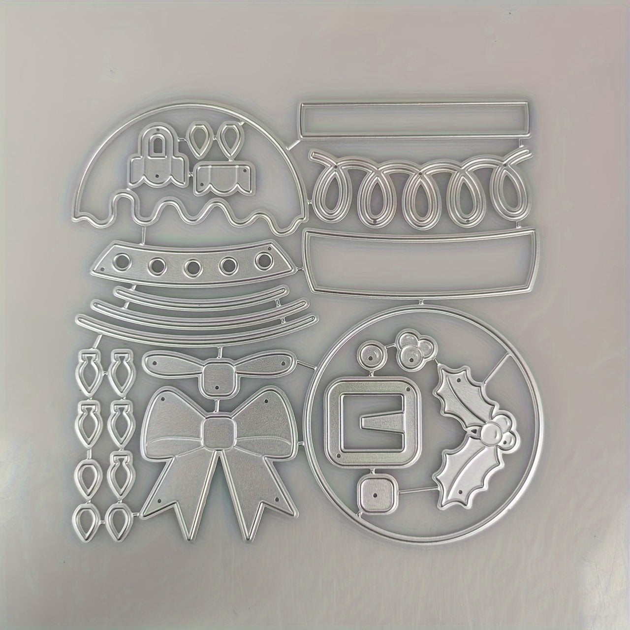 Christmas Santa Claus Metal Cutting Dies for Scrapbooking Craft Stencil