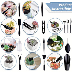 13-Piece Mini Garden Tool Set for Succulent Care