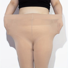 Casual Pantyhose Women's Plus Solid Stirrup High Waist