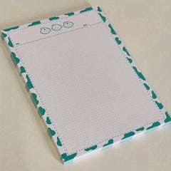 B5 Milk Puppy Paper Notebook Cow Spots Sticky Memo Pad Tearable Material