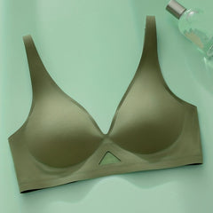 Seamless Push Up Bras Comfortable No Steel Ring Underwear Women's Lingerie