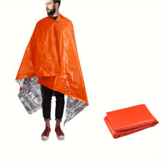 5PCS Emergency Mylar Thermal Waterproof Blankets - 83 Inches