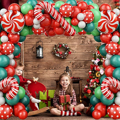 Christmas Balloon Garland Arch Kit Holiday Decor