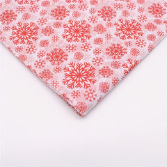 10pcs 20in 26in Colorful Valentine's Wrapping Paper Snow Christmas Gift