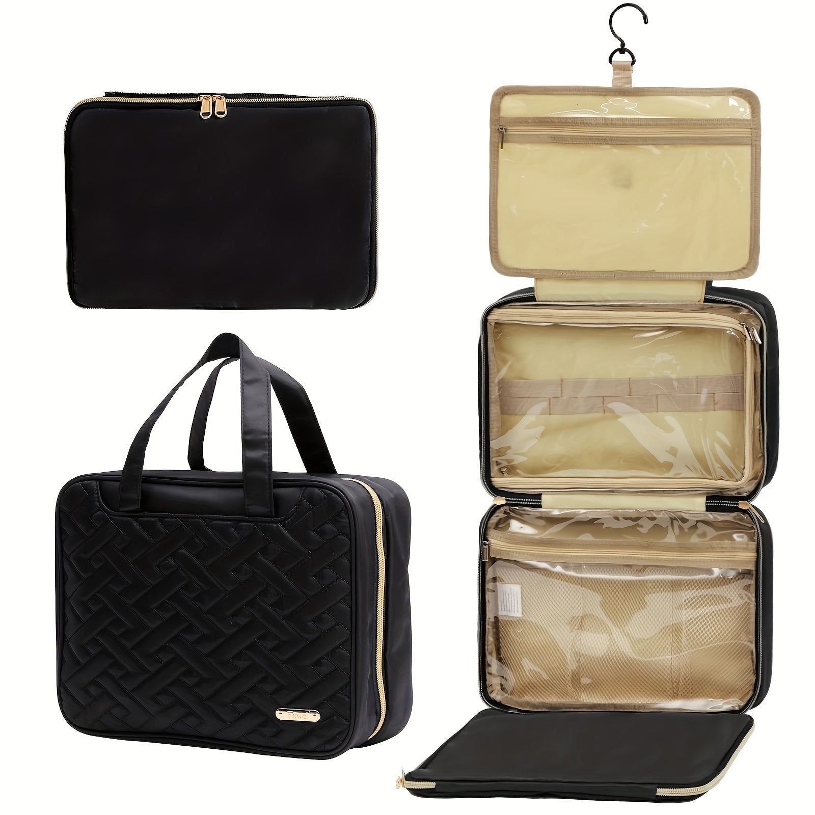 Large Makeup Storage Bag Waterproof Cosmetic Bag
