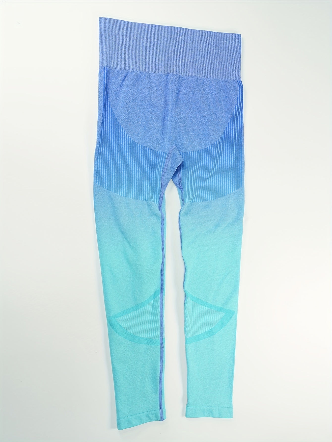 Gradient High Waist Yoga Pants Butt Lifting Activewear