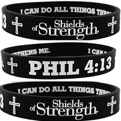 Bible Pattern Silicone Bracelet Rubber Wristband