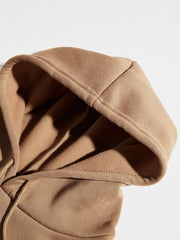 Graphic Print Drawstring Loose Hoodie Casual Hooded Pocket Sweatshirt