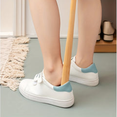 Bamboo Shoehorn - Convenient Shoe Helper for Easy Wear
