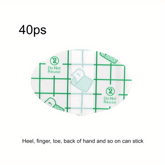40pcs Waterproof Foot Sticker For High Heeled Shoes