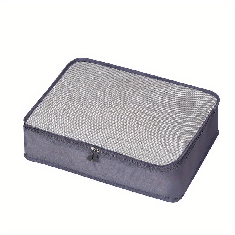 Portable Mesh Clothing Storage Bag Travel Organizer Large Capacity