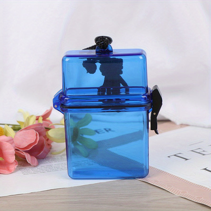 Transparent Storage Cigarette Case Waterproof Plastic