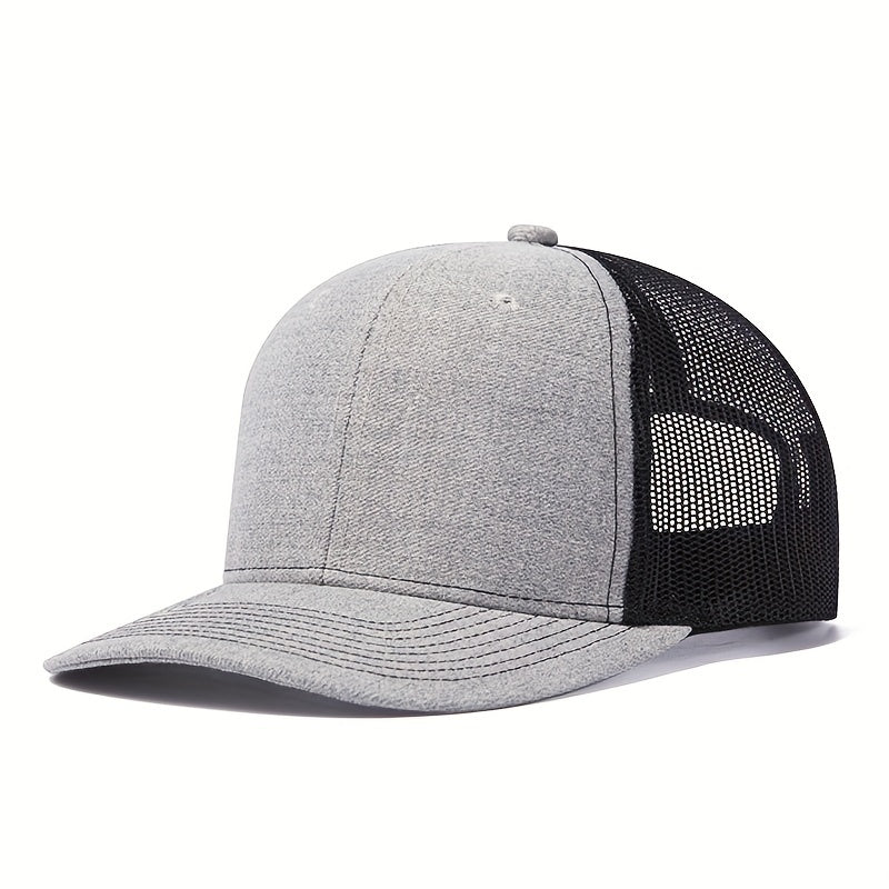 Unisex Mesh Hip hop Hat Adjustable Baseball Cap Sun Hat