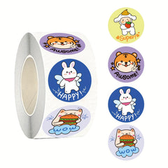 200pcs Animal Reward Stickers for Teachers, Adults - Self-adhesive
