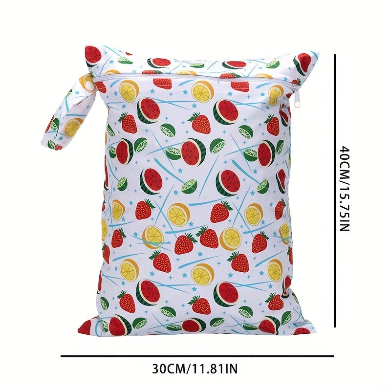 30X40cm Waterproof Wet Dry Diaper Bag Reusable Multifunctional Wetbag