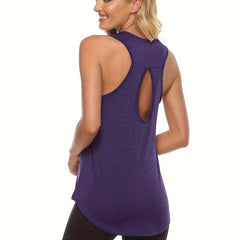 Breathable Sports Vest Quick Dry Running Top Women's Activewear