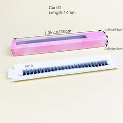 Wispy Lash Clusters DIY Eyelash Extensions D Curling Volume