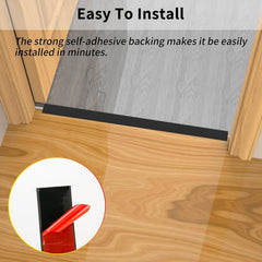3.05m Floor Transition Strip Self Adhesive Laminate Vin