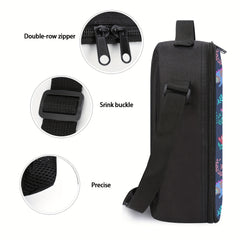 Dinosaur Insulated Lunch Bag Thermal Tote For Picnic Beach Camping