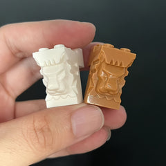 2pcs Animal Statue Decoration Building Blocks Toy