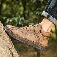 Men's Lace-up PU Boots for Outdoor Camping
