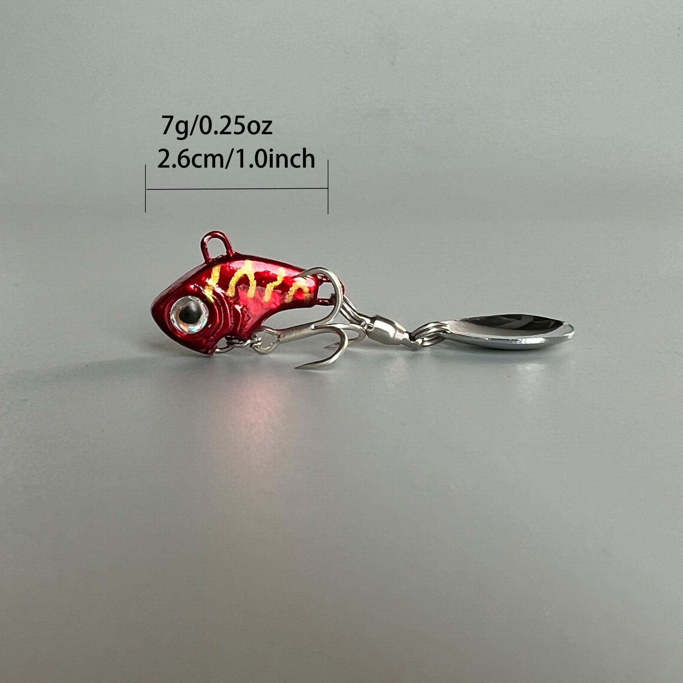 Metal Vibration Bait for Winter Fishing 4 Size Options