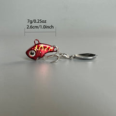 Metal Vibration Bait for Winter Fishing 4 Size Options